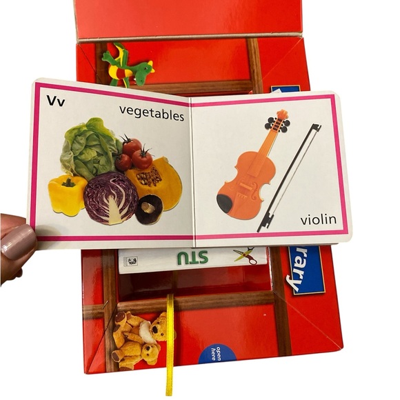My Learning Library Alphabet Toy Set - Red - Picture 7 of 8
